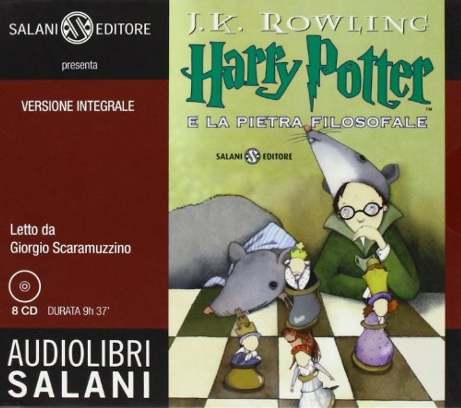 Harry Potter e la pietra filosofale. Audiolibro. 8 CD Audio - J. K. Rowling