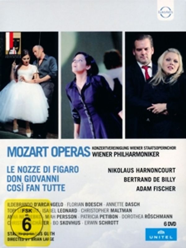 Mozart Opern:Cosi fan tutte/Don Giovanni/Le nozze