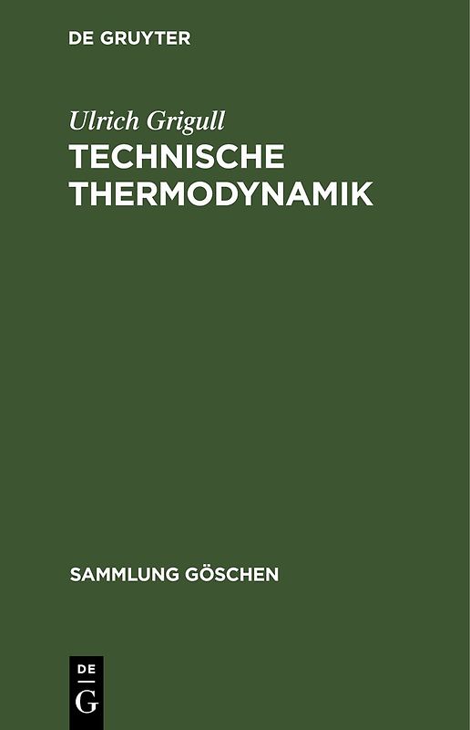Technische Thermodynamik