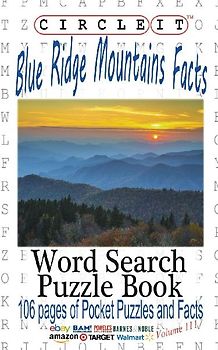 Circle It, Blue Ridge Mountains Facts, Word Search, Puzzle Book