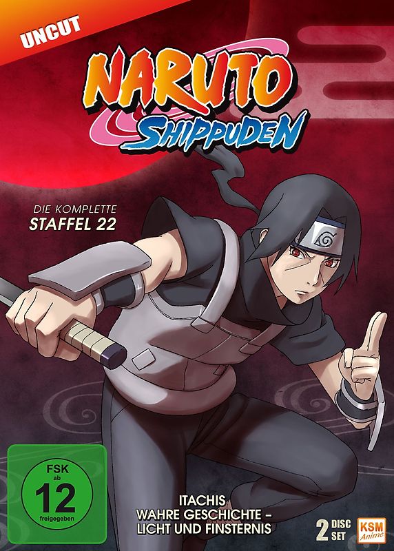 Naruto Shippuden - Die komplette Staffel 22 [2 DVDs] DVD