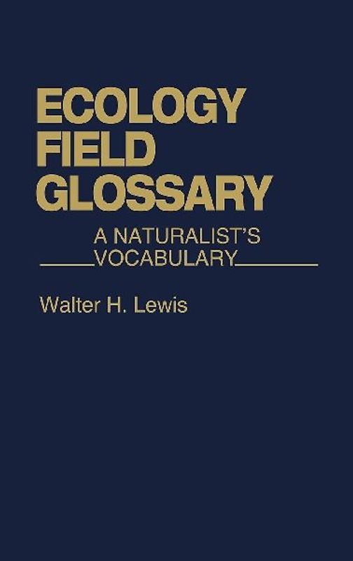 Ecology Field Glossary