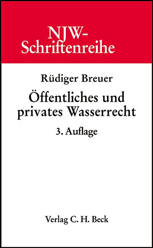 Öffentliches und privates Wasserrecht
