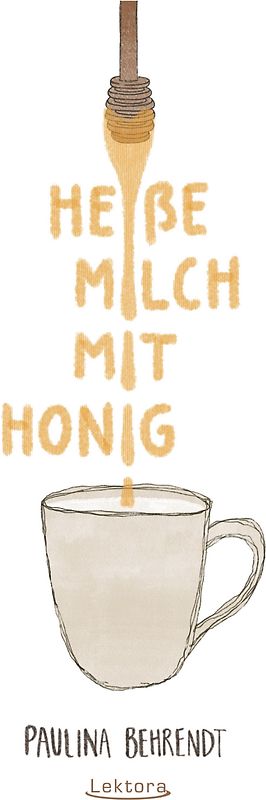 Heiße Milch mit Honig
