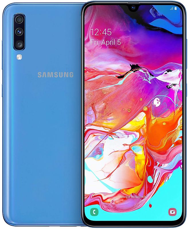 Samsung Galaxy A70 Dual SIM 128 Go bleu