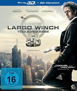 Largo Winch [3D Blu-ray + 2D Version] 3D Blu-ray Disc