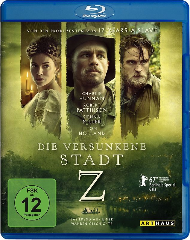 Die Versunkene Stadt Z Blu-ray Disc