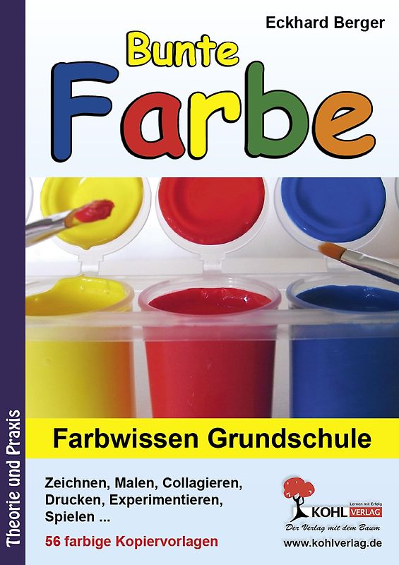 Bunte Farbe