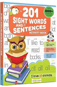 201 Sight Words and Sentence (with 800+ Sentences to Read)
