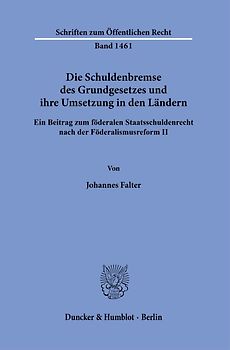 Die Schuldenbremse des Grundgesetzes und ihre Umsetzung in den Ländern.