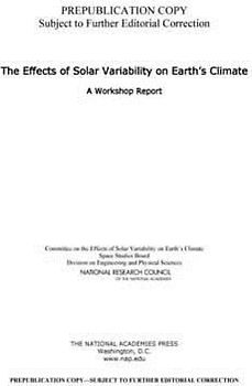 The Effects of Solar Variability on Earth's Climate