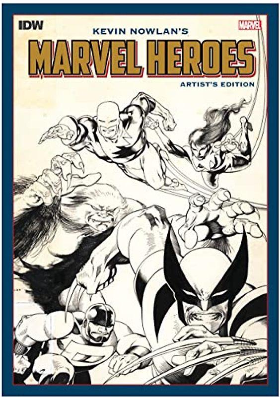Kevin Nowlan's Marvel Heroes Artist's Edition