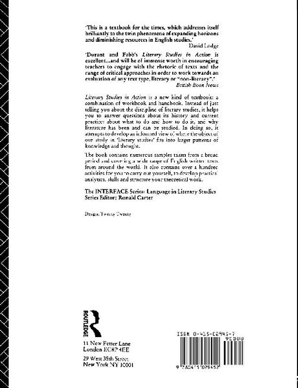 Literary Studies in Action