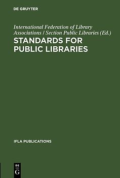 Standards for public libraries