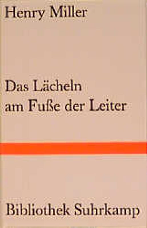 Das Lächeln am Fuße der Leiter