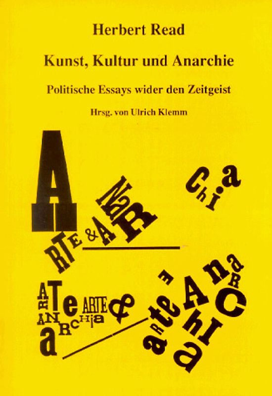 Kunst, Kultur und Anarchie