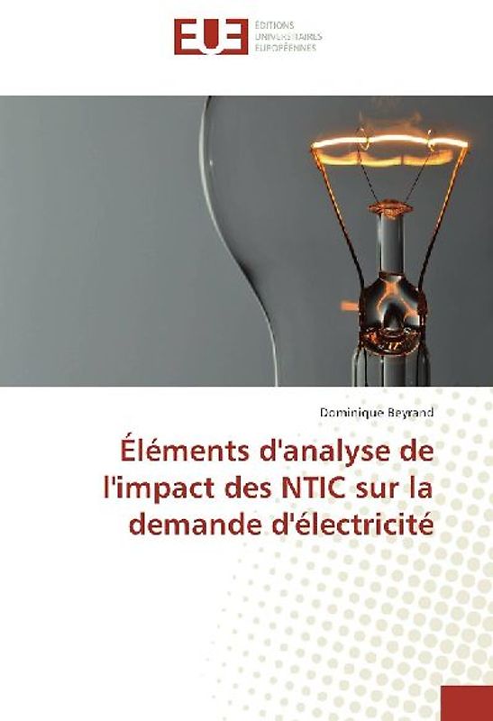 Éléments d'analyse de l'impact des NTIC sur la demande d'électricité