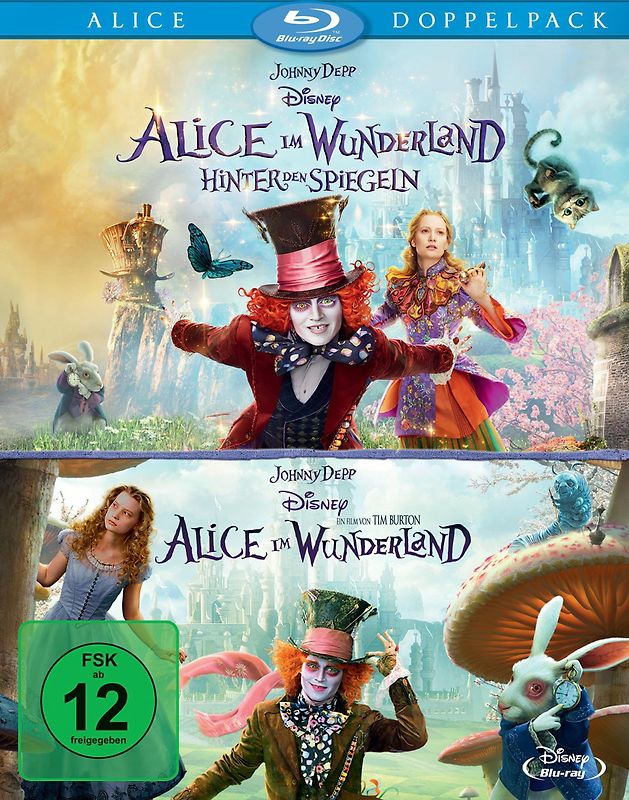 Alice im Wunderland - Doppelpack [2 Discs] Blu-ray Disc