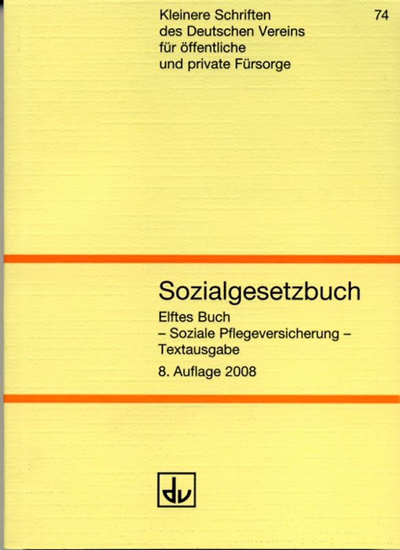 Sozialgesetzbuch Elftes Buch (SGB XI)