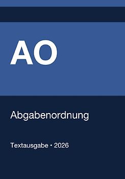AO - Abgabenordnung (Deutschland) 2026