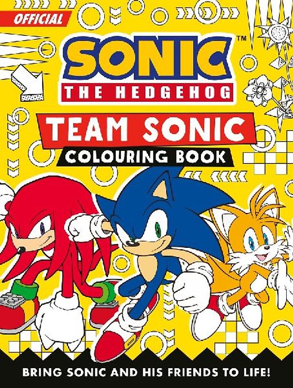 Sonic the Hedgehog Team Sonic Colouring Book