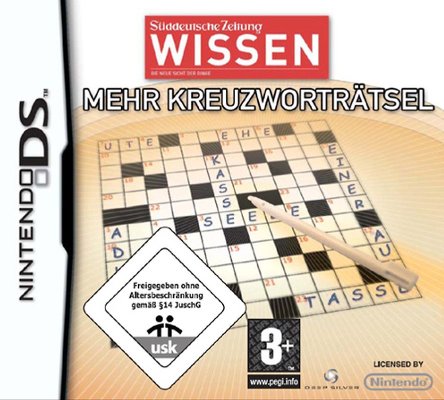 SZ-Wissen Mehr Kreuzworträtsel Nintendo DS