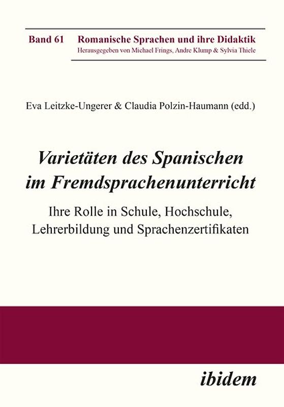 Varietäten des Spanischen im Fremdsprachenunterricht