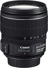 Canon EF-S 15-85 mm F3.5-5.6 IS USM 72 mm Objectif (adapté à Canon EF-S) noir