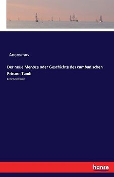 Der neue Menoza oder Geschichte des cumbanischen Prinzen Tandi