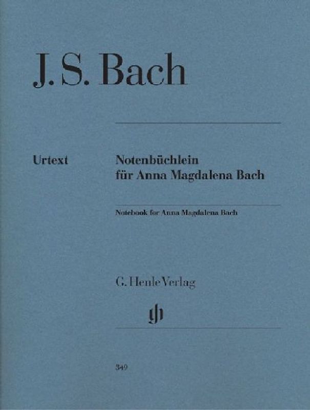 HENLE VERLAG BACH J.S. - NOTEBOOK FOR ANNA MAGDALENA BACH Klassische Noten Klavier
