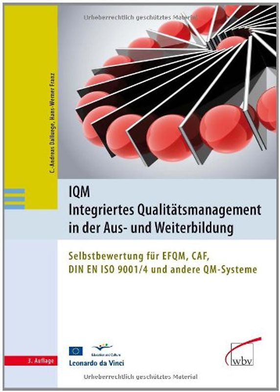 IQM - Integriertes Qualitätsmanagement in der Aus- und Weiterbildung