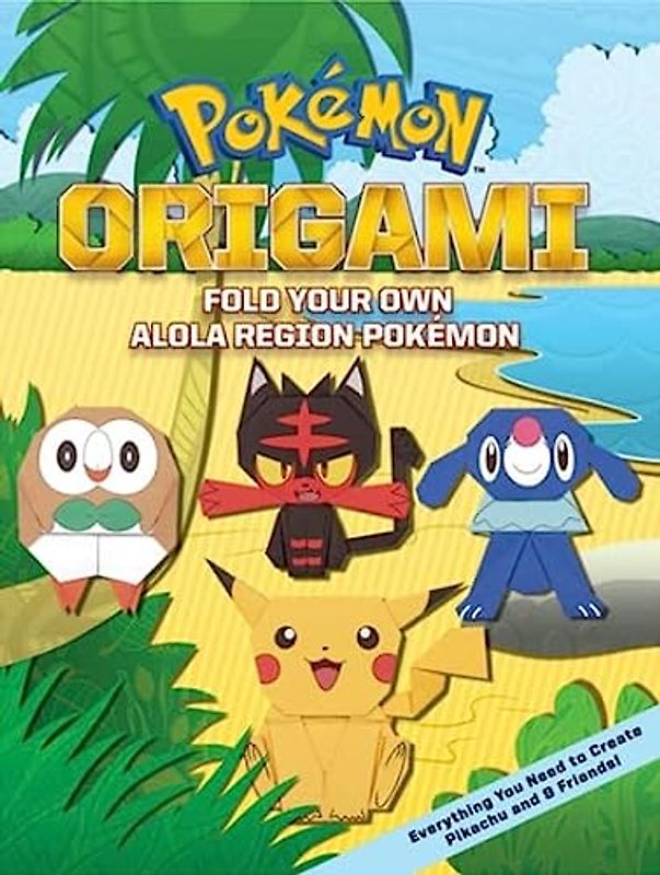 Fold Your Own Alola Region Pokemon
