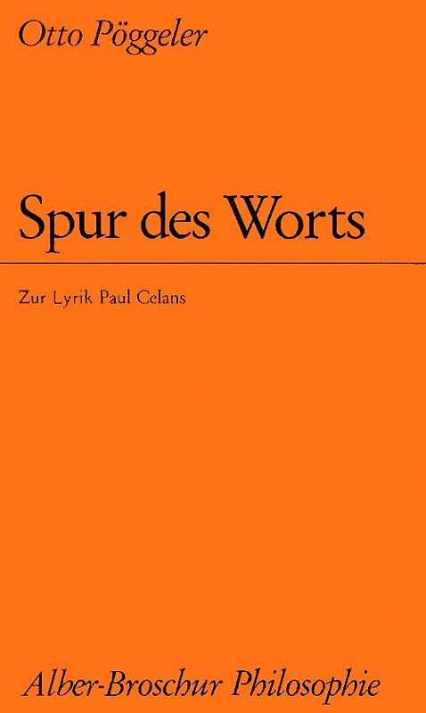 Spur des Worts