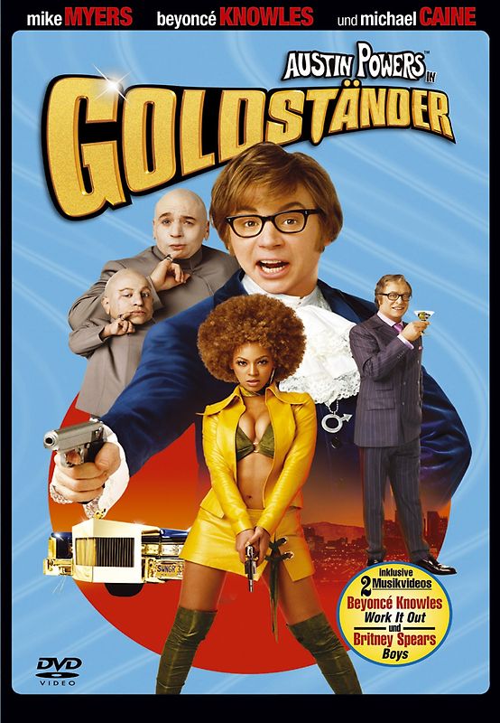 Austin Powers 3 - Goldständer DVD