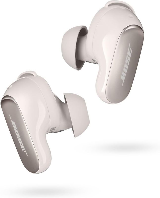 Bose QuietComfort Ultra Earbuds white smoke