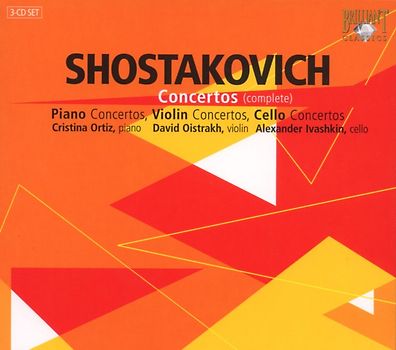 Various - Complete Piano, Violin and Celloconcertos 3-CD