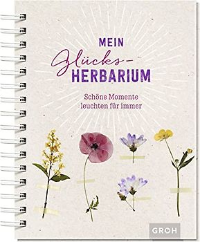 Mein Glücks-Herbarium: Schöne Momente leuchten für immer (Geschenke für Naturliebhaber und Gartenfreunde)