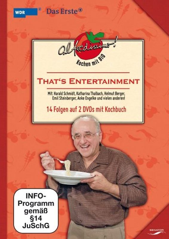 Alfred Bioleks alfredissimo That's Entertainment (inkl. Kochbuch) DVD