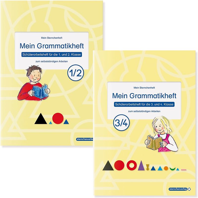 Mein Grammatikheft 1/2 & 3/4 für die 1. bis 4. Klasse im Set
