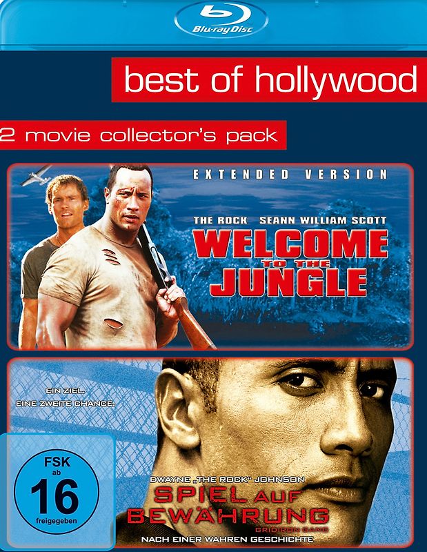 Best of Hollywood: 2 Movie Coll. 15 Welcome to the Jungle/Spiel auf Bewährung Blu-ray Disc