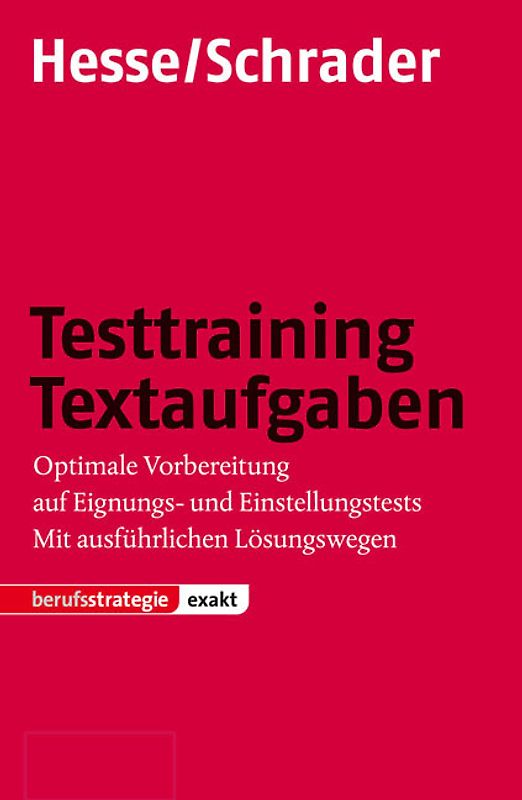 STARK Hesse/Schrader: EXAKT - Testtraining Textaufgaben