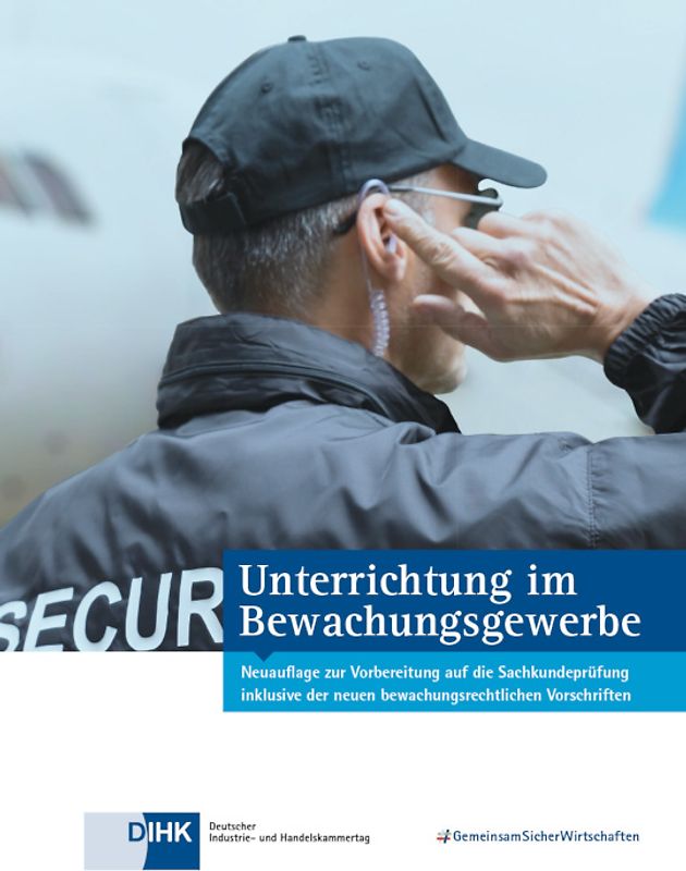 Unterrichtung im Bewachungsgewerbe