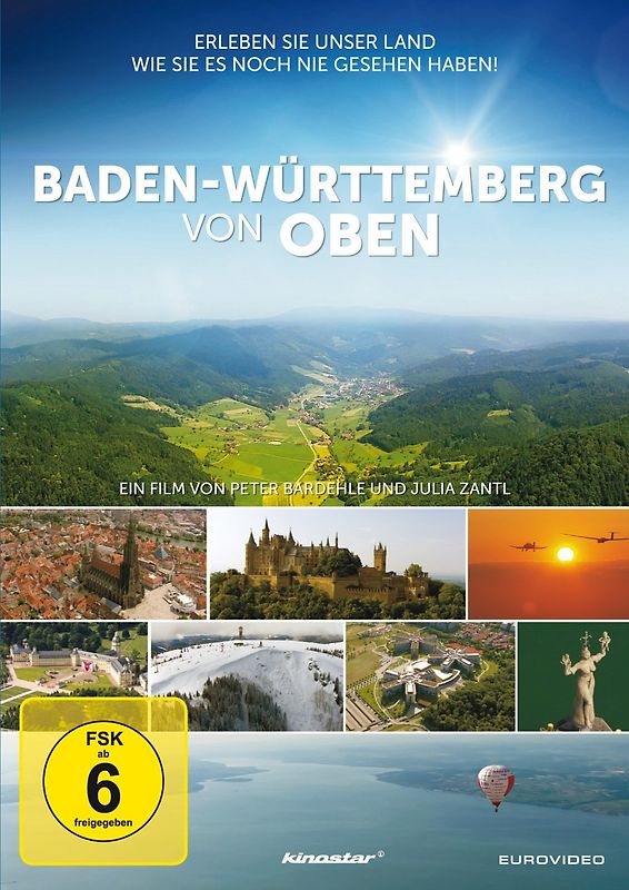 Baden-Württemberg von oben DVD