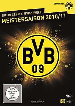 Die 10 besten BVB-Spiele - Meistersaison 2010/2011 [5 DVDs] BVB Borussia Dortmund DVD