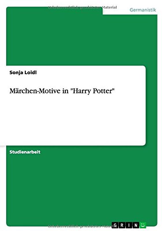 Märchen-Motive in "Harry Potter"