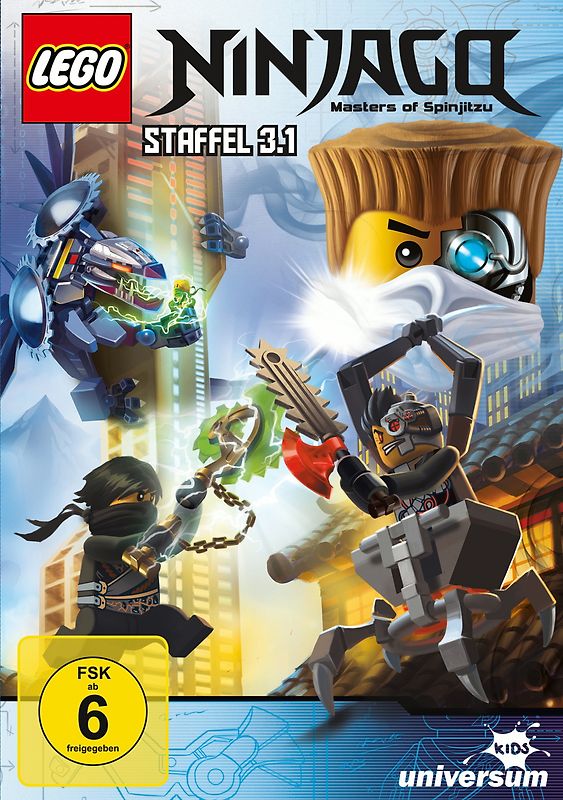 Lego Ninjago - Staffel 3.1 DVD