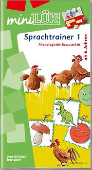 miniLÜK-Übungshefte / miniLÜK. Vorschule / Vorschule - Deutsch: Sprachtrainer 1