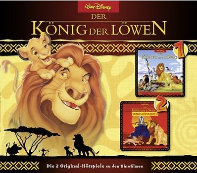 Disney's  König der Löwen - Die 2 Original-Hörspiele zu den Kinofilmen