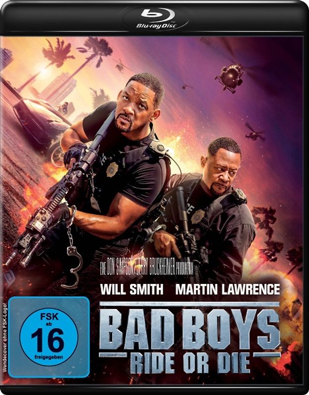 Bad Boys: Ride or Die Blu-ray Disc