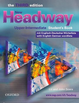 New Headway Upper-Intermediate Student´s Book with English-German wordlists - Liz & John Soars [Softcover, incl. CD-Rom]